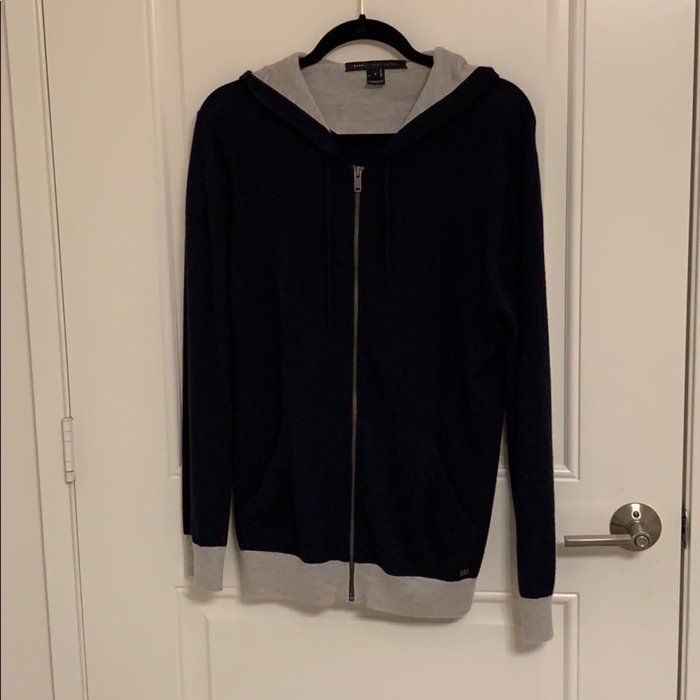 Marc by Marc Jacobs Navy Cashmere Hoodie - Men’s S